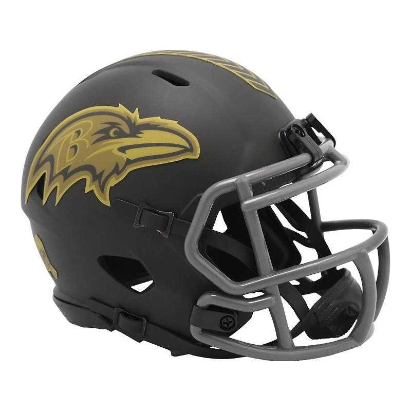 Baltimore Ravens Salute To Service Riddell Speed Mini Helmet