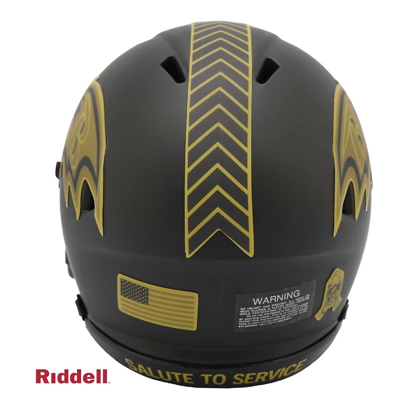 Baltimore Ravens Salute To Service Riddell Speed Mini Helmet