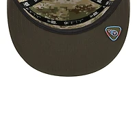 Kids Tennessee Titans 2025 NFL Salute to Service New Era 9FIFTY Snapback Hat