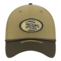 San Francisco 49ers Green 2025 NFL Salute to Service Collection New Era 39THIRTY Flex Hat