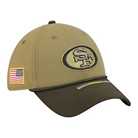 San Francisco 49ers Green 2025 NFL Salute to Service Collection New Era 39THIRTY Flex Hat