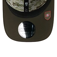 San Francisco 49ers Green 2025 NFL Salute to Service Collection New Era 39THIRTY Flex Hat