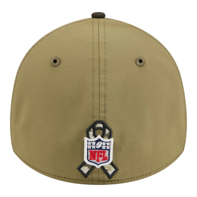 Green Bay Packers 2025 NFL Salute to Service Collection New Era 39THIRTY Flex Hat
