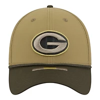 Green Bay Packers 2025 NFL Salute to Service Collection New Era 39THIRTY Flex Hat
