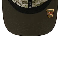 Washington Commanders Green 2025 NFL Salute to Service Collection New Era 9SEVENTY Adjustable Snapback Hat