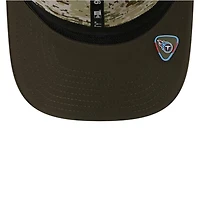 Tennessee Titans Green 2025 NFL Salute to Service Collection New Era 9SEVENTY Adjustable Snapback Hat