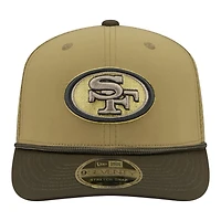 San Francisco 49ers Green 2025 NFL Salute to Service Collection New Era 9SEVENTY Adjustable Snapback Hat