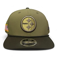 Pittsburgh Steelers Green 2025 NFL Salute to Service Collection New Era 9SEVENTY Adjustable Snapback Hat