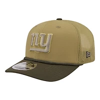 New York Giants Green 2025 NFL Salute to Service Collection New Era 9SEVENTY Adjustable Snapback Hat