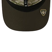 New Orleans Saints Green 2025 NFL Salute to Service Collection New Era 9SEVENTY Adjustable Snapback Hat
