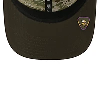 Minnesota Vikings Green 2025 NFL Salute to Service Collection New Era 9SEVENTY Adjustable Snapback Hat