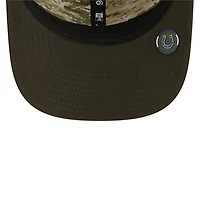 Indianapolis Colts Green 2025 NFL Salute to Service Collection New Era 9SEVENTY Adjustable Snapback Hat