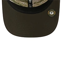 Green Bay Packers Green 2025 NFL Salute to Service Collection New Era 9SEVENTY Adjustable Snapback Hat