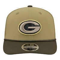 Green Bay Packers Green 2025 NFL Salute to Service Collection New Era 9SEVENTY Adjustable Snapback Hat