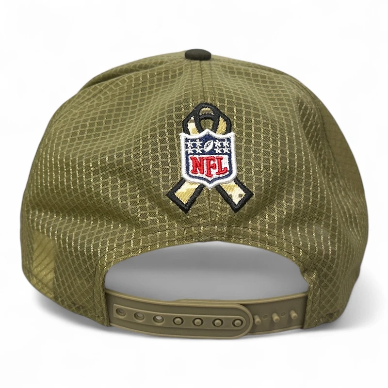 Detroit Lions Green 2025 NFL Salute to Service Collection New Era 9SEVENTY Adjustable Snapback Hat