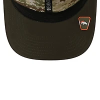 Denver Broncos Green 2025 NFL Salute to Service Collection New Era 9SEVENTY Adjustable Snapback Hat