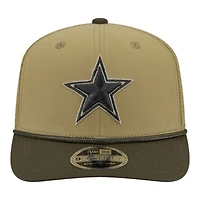 Dallas Cowboys Green 2025 NFL Salute to Service Collection New Era 9SEVENTY Adjustable Snapback Hat