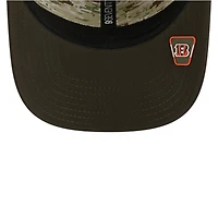 Cincinnati Bengals Green 2025 NFL Salute to Service Collection New Era 9SEVENTY Adjustable Snapback Hat