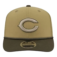 Chicago Bears Green "C" Logo 2025 NFL Salute to Service Collection New Era 9SEVENTY Adjustable Snapback Hat