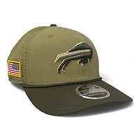 Buffalo Bills Green 2025 NFL Salute to Service Collection New Era 9SEVENTY Adjustable Snapback Hat