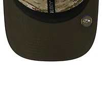 Baltimore Ravens Green 2025 NFL Salute to Service Collection New Era 9SEVENTY Adjustable Snapback Hat