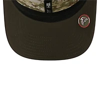 Atlanta Falcons Green 2025 NFL Salute to Service Collection New Era 9SEVENTY Adjustable Snapback Hat