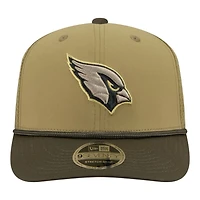 Arizona Cardinals Green 2025 NFL Salute to Service Collection New Era 9SEVENTY Adjustable Snapback Hat