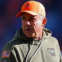 Denver Broncos Olive Green 2025 Salute to Service Sideline Nike Dri-FIT Hoodie