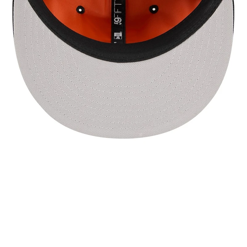 San Francisco 49ers Black Alpha Industries Grey UV New Era 59FIFTY Fitted Hat