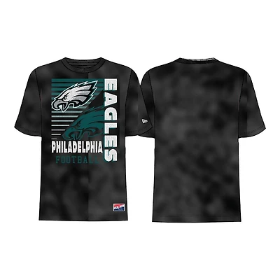 Philadelphia Eagles Washed Black New Era T-Shirt