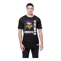 Minnesota Vikings Washed Black New Era T-Shirt