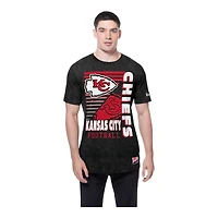 Kansas City Chiefs Washed Black New Era T-Shirt