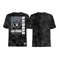 Las Vegas Raiders Washed Black New Era T-Shirt