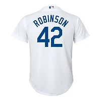 Youth Brooklyn Dodgers Jackie Robinson Nike White Home Jersey