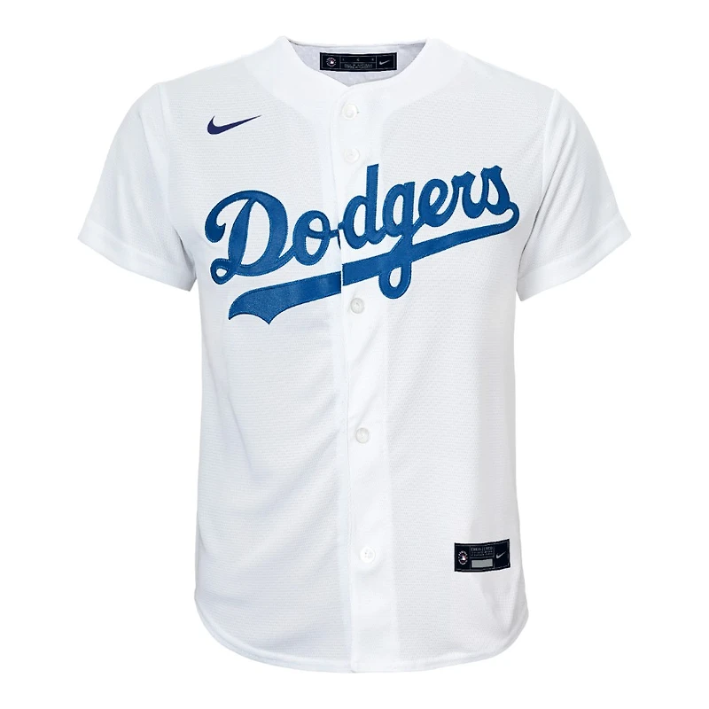 Youth Brooklyn Dodgers Jackie Robinson Nike White Home Jersey