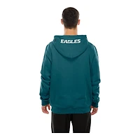 Philadelphia Eagles Midnight Green Script New Era Pullover Hoodie