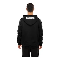 Las Vegas Raiders Black Script New Era Pullover Hoodie