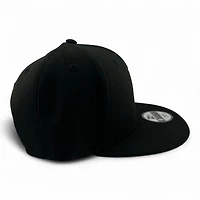 Youth Los Angeles Dodgers White on Black Upside Down Gray UV New Era 9FIFTY Snapback Hat