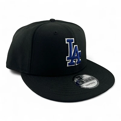 Los Angeles Dodgers Black with Royal Blue and White New Era 9FIFTY Snapback