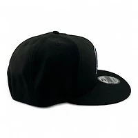 Los Angeles Dodgers Black with Royal Blue and White New Era 9FIFTY Snapback