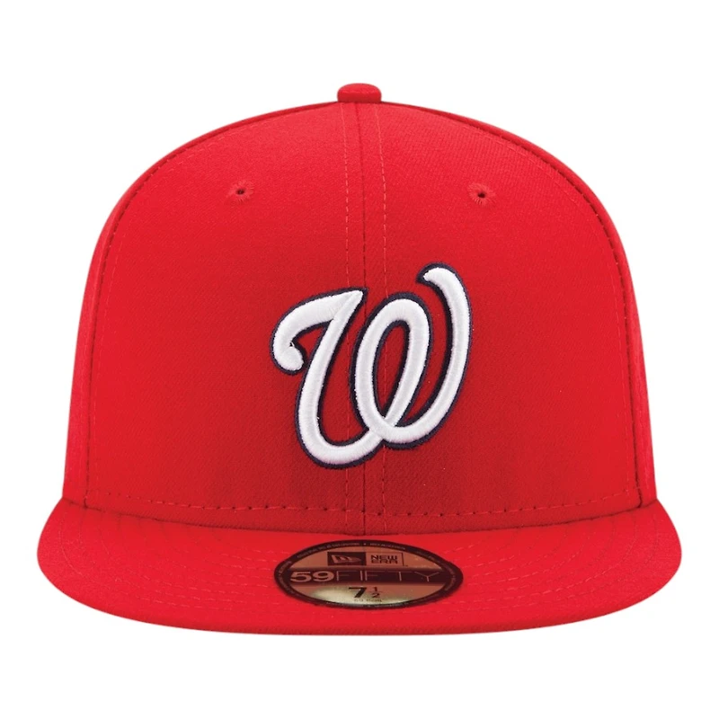 Washington Nationals Red Authentic Collection On-Field New Era 59FIFTY Fitted Hat