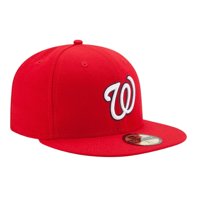 Washington Nationals Red Authentic Collection On-Field New Era 59FIFTY Fitted Hat