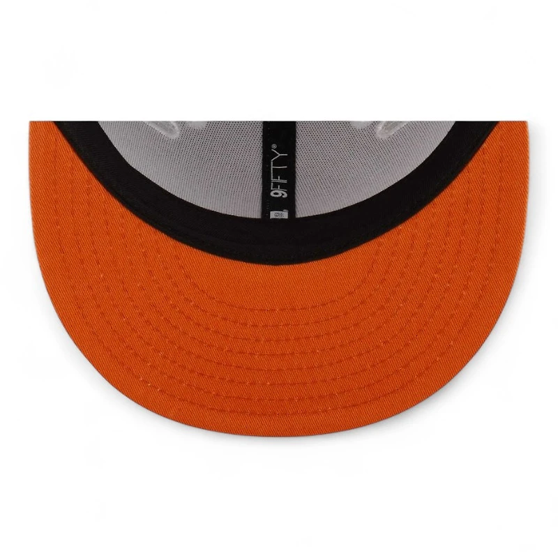 Texas Longhorns White Helmet New Era 9FIFTY Snapback