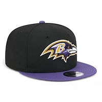 Baltimore Ravens Black and Purple New Era 9FIFTY Snapback