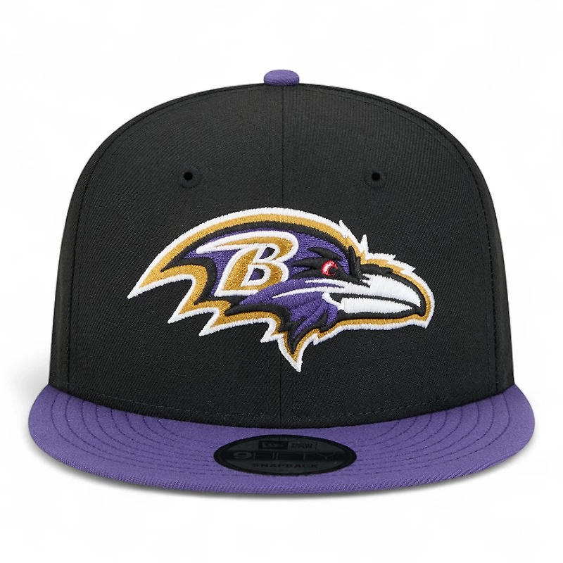 Baltimore Ravens Black and Purple New Era 9FIFTY Snapback