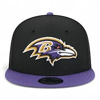 Baltimore Ravens Black and Purple New Era 9FIFTY Snapback