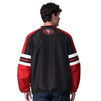 San Francisco 49ers Black High Heat G-III Sports Pullover Jacket