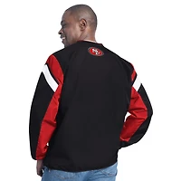 San Francisco 49ers Black Wordmark G-III Sports Pullover Jacket
