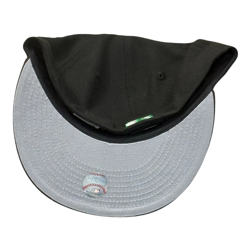 St. Louis Cardinals Black and Brown Final Season Patch Gray UV New Era 59FIFTY Fitted Hat