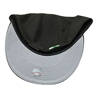 St. Louis Cardinals Black and Brown Final Season Patch Gray UV New Era 59FIFTY Fitted Hat